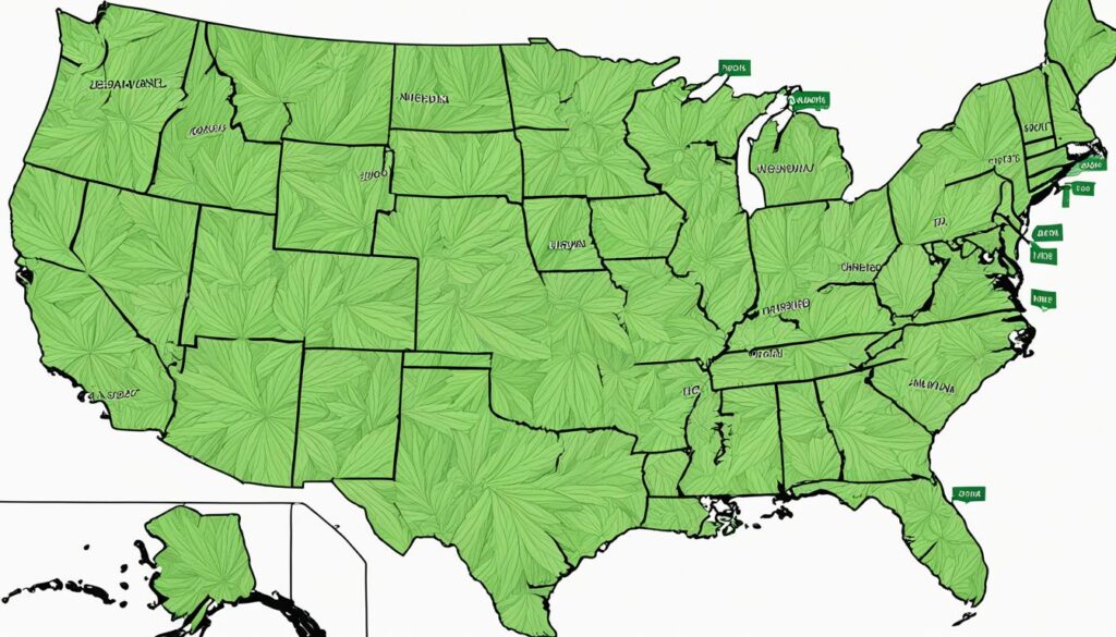 Delta-8 THC legal en otros estados