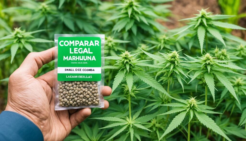 is buying marijuana seeds legal in Colombia