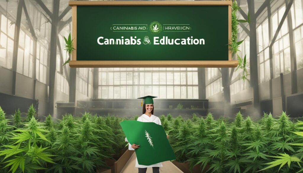 licencia y educación en la industria del cannabis