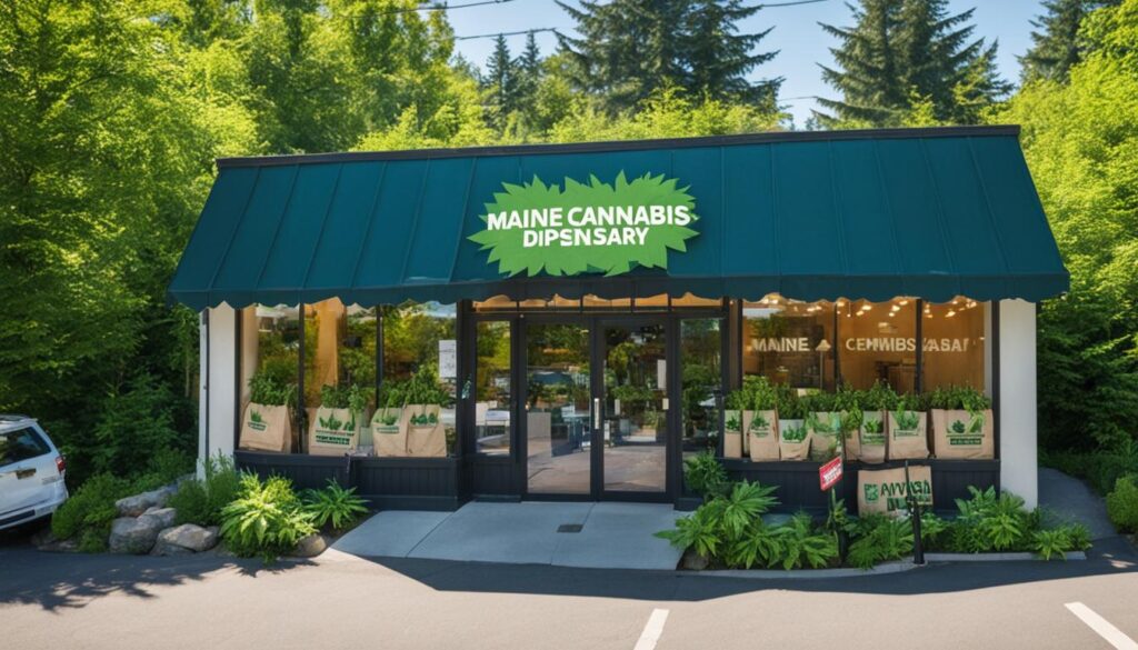 open cannabis dispensary maine