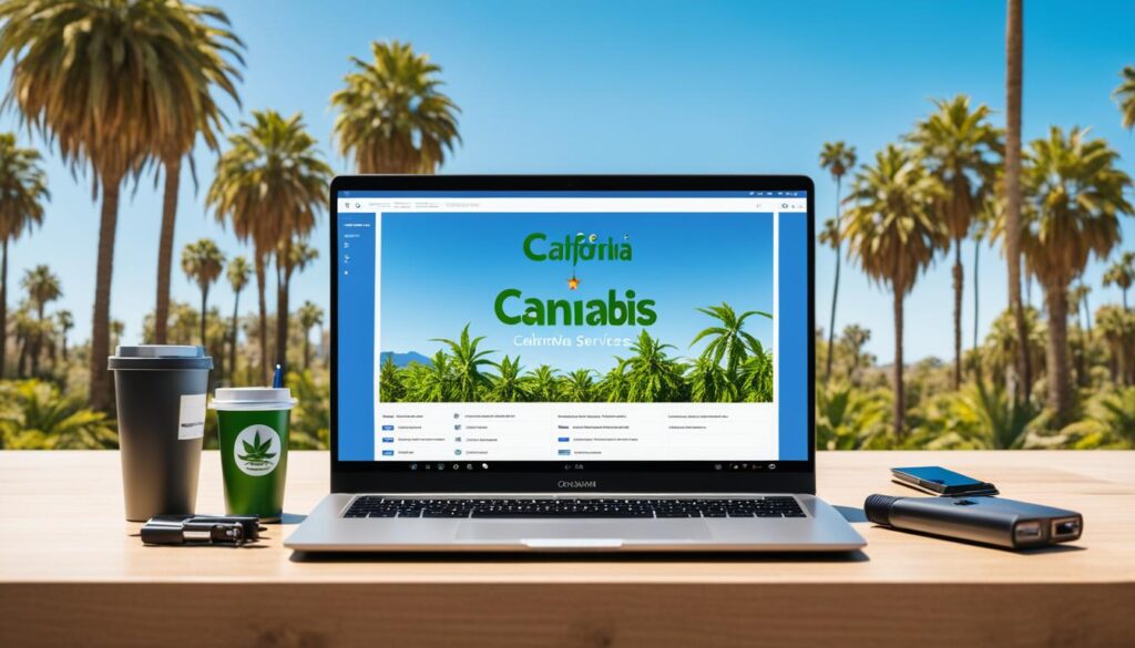 reglamentos para servicio de entrega de marihuana california