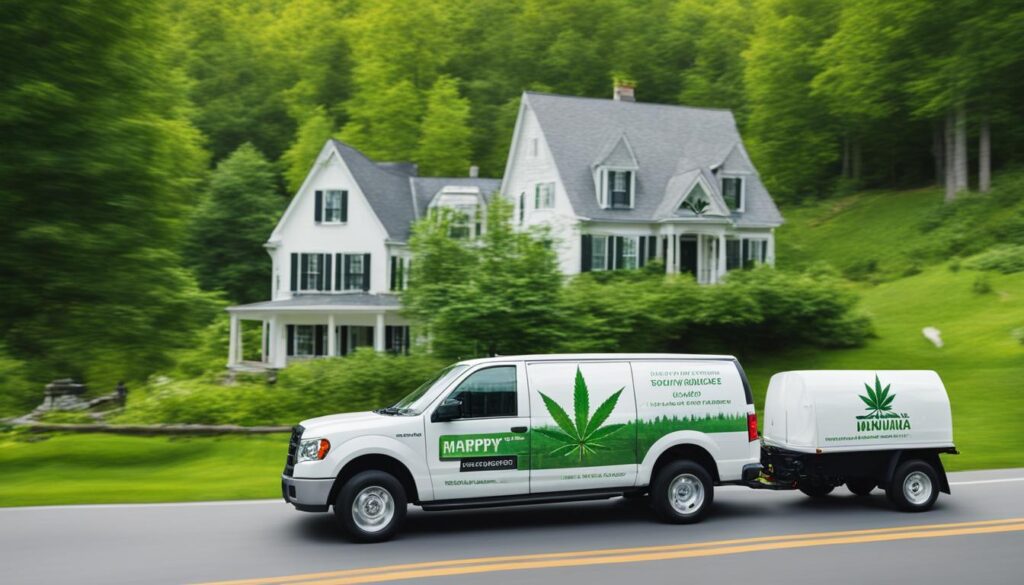 start marijuana delivery service vermont