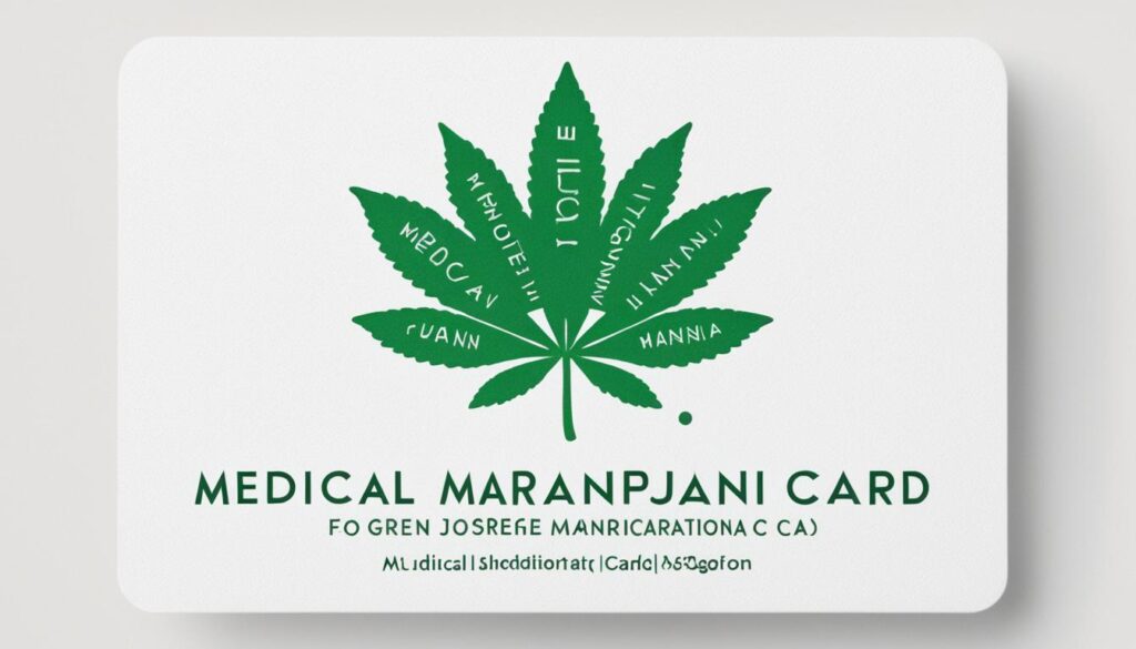 tarjeta de marihuana medicinal